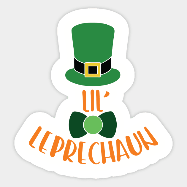 St. Patrick's Day - Lil Leprechaun Sticker by Sbrown1521